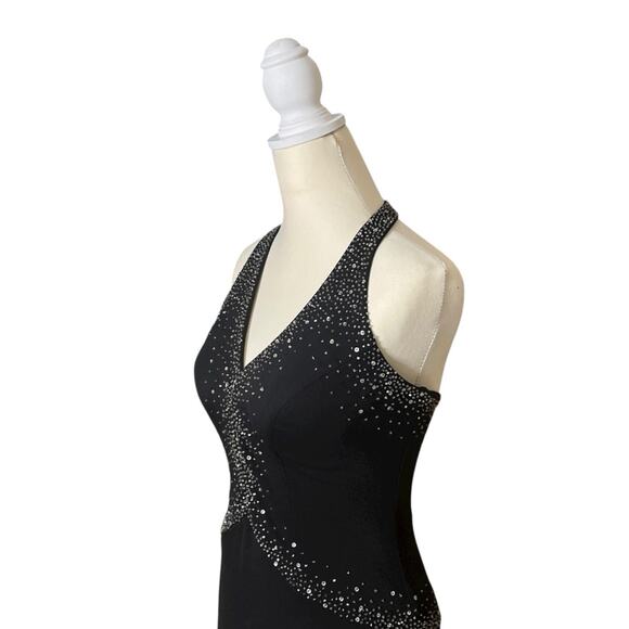 Ignite Evenings by Carol Lin Halter Dress - Picture 3 of 12